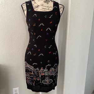 Vintage CDC petites City Scene Sundress 6